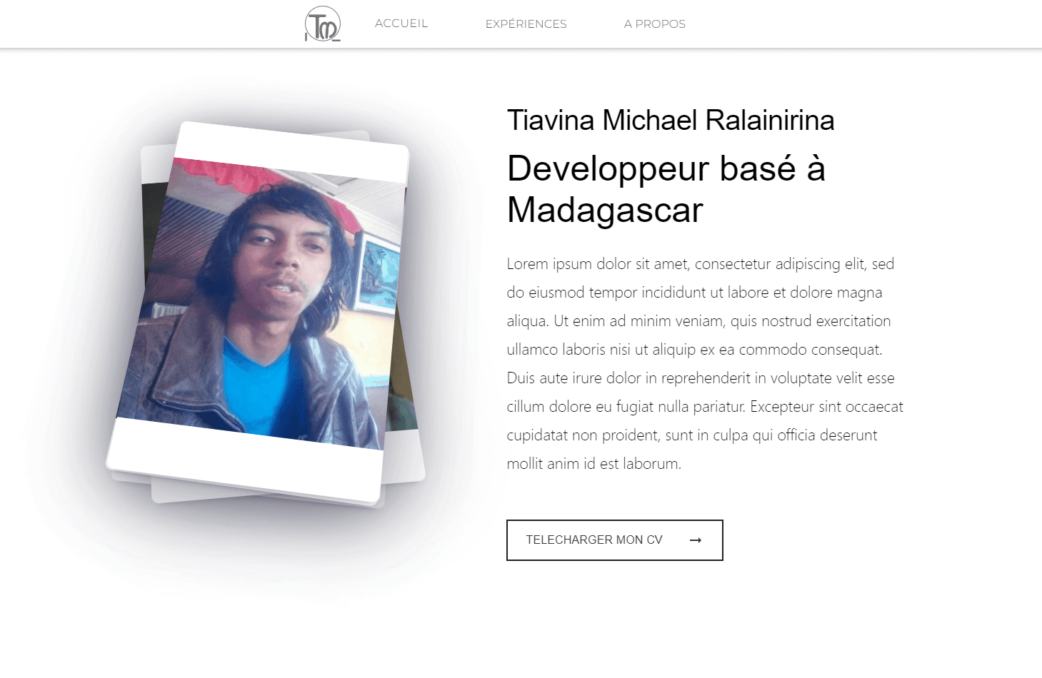 Animated Portfolio V1