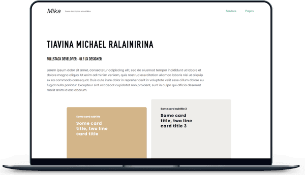 Animated Portfolio v2