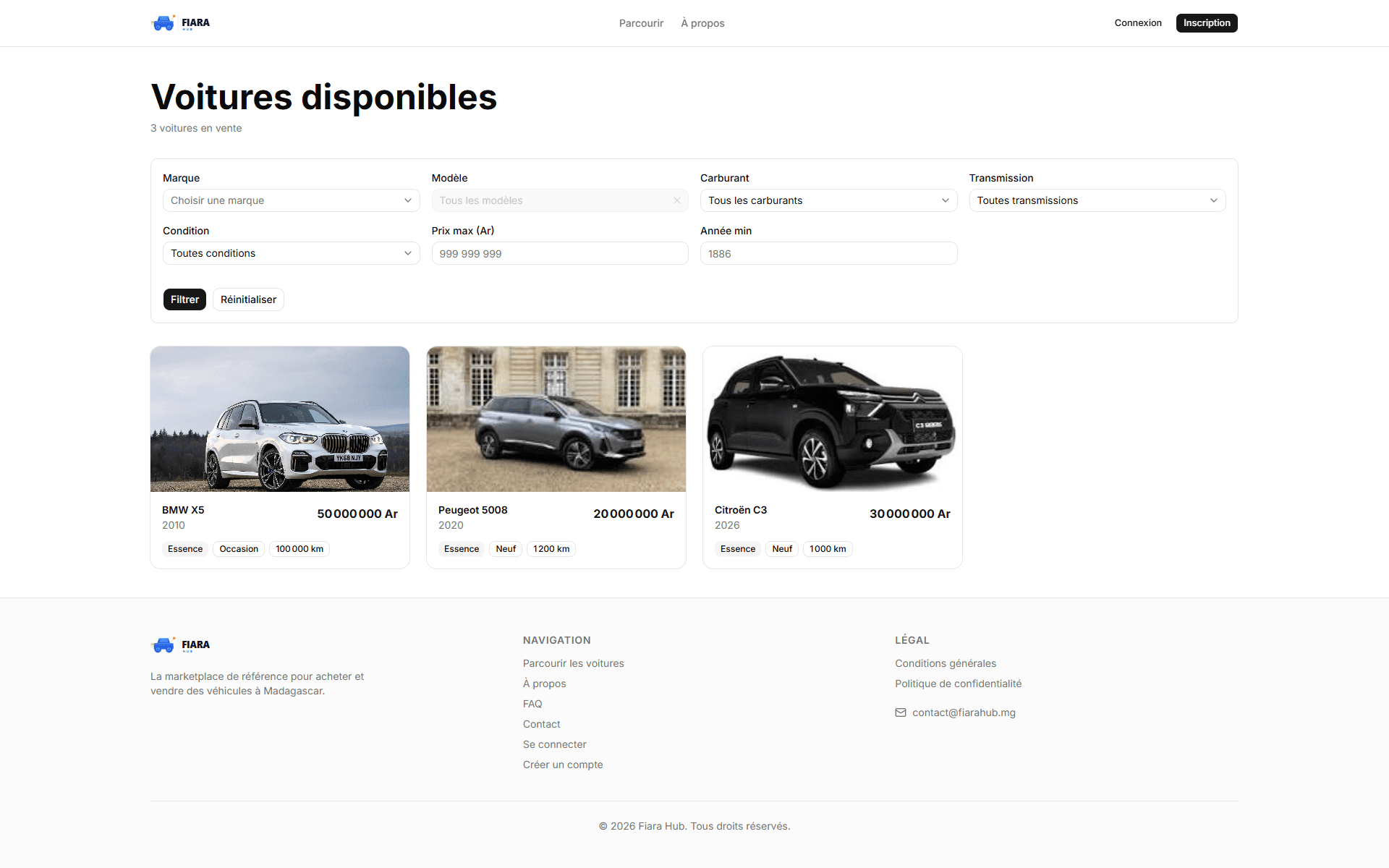 Votre prochain véhicule, en toute confiance